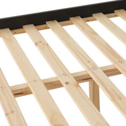 Seconique Monaco 4Ft6 Double Bed Low Foot End In Grey And Oak - thumbnail 7