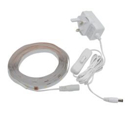 GoodHome Waldeck Mains-Powered (Plug-In) Led Warm White Strip Light Ip20 2000Lm 2700K (L)5M - thumbnail 4
