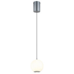 Luminosa Lighting Luminosa Simmons Slim Pendant Ceiling Light Matt Grey Led 4000K