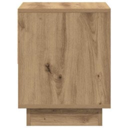 Berkfield Modern Bedside Cabinet 2 Pcs Artisan Oak 45X34X47 Cm Engineered Wood - thumbnail 8