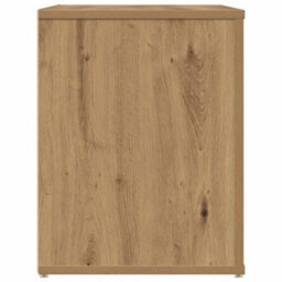 Berkfield Elegant Shoe Bench Artisan Oak 100X35X45 Cm Engineered Wood - thumbnail 5