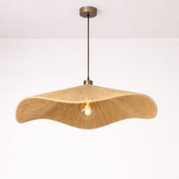 CGC Interiors Cgc Virelle Large 60Cm Hand Made Hemp String Easy Fit Lampshade - thumbnail 1