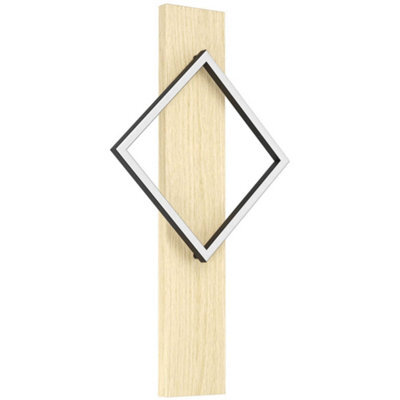 Loops Stylish Modern Black And Brown Led Ceiling Light For Indoor Rooms - image 1