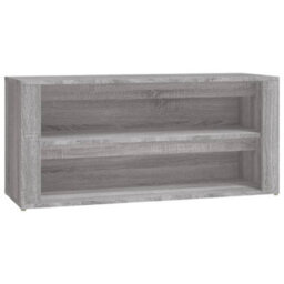 Vidaxl Shoe Rack Grey Sonoma 100X35X45 Cm Engineered Wood - thumbnail 2