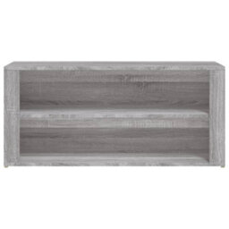 Vidaxl Shoe Rack Grey Sonoma 100X35X45 Cm Engineered Wood - thumbnail 5
