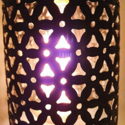 Brushed Silver Industrial Cage Shade Metal 10Cm Width Wire Cage Lampshade Cylinder Shaped Easy Fit Pendant Light Lamp - thumbnail 7