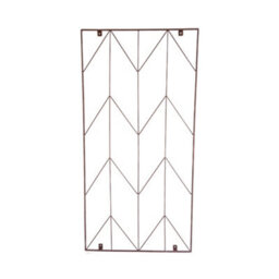 Ivyline Outdoor Herringbone Trellis Bronze H120Cm W60Cm - thumbnail 2