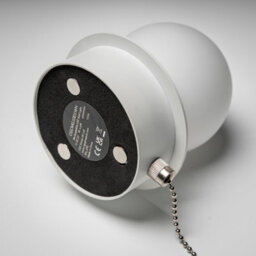CGC Lighting Cgc Macie White & White Opal Globe Led Rechargeable Magnetic Usb Reading Bedside Wall Light Pull Cord Switch - thumbnail 5