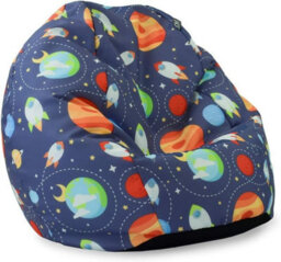 rucomfy Beanbags Rucomfy Outer Space Print Kids Bean Bag Chair - Comfortable Indoor Seating For Children - thumbnail 2