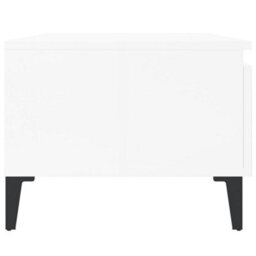 Berkfield Side Tables 2 Pcs High Gloss White 50X46X35 Cm Engineered Wood - thumbnail 9