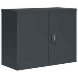 Berkfield File Cabinet Anthracite 90X40X110 Cm Steel - thumbnail 7