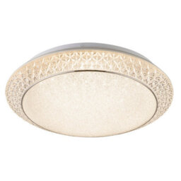 Luminosa Lighting Luminosa Ronja Decorative Flush Ceiling Light White Led Dimmable 2700-6500K Remote Control - thumbnail 3