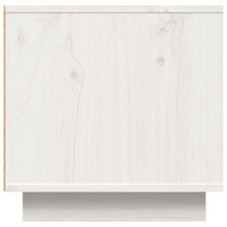 Berkfield Tv Cabinet White 140X40X40 Cm Solid Wood Pine - thumbnail 8
