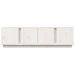 Berkfield Tv Cabinet White 140X40X40 Cm Solid Wood Pine - thumbnail 6