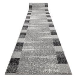 RugsX Runner Silver Etna Frame, Sand Grey 100Cm  100X1300 Cm - thumbnail 1