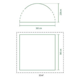 Coleman Event Dome L With 4 Screen Walls + 2 Doors - thumbnail 5
