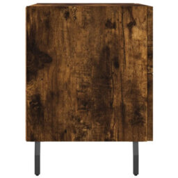 Berkfield Bedside Cabinet Smoked Oak 40X35X47.5 Cm Engineered Wood - thumbnail 7