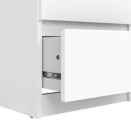 Wyld Haus Budapest 5-Drawer Narrow Gloss White Chest Of Drawers - thumbnail 7