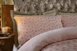 Smart Living Teddy Bear Fluffy Bedding Set, Thermal Warm & Cosy Super Soft Fleece Duvet Cover Set With Pillowcases - Pink - thumbnail 2