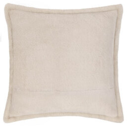 Furn. Kallu Faux Fur Natural Cushion Cover - thumbnail 2