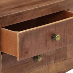 Walplus Tv Cabinet 110X30X40 Cm Rough Mango Wood - thumbnail 7