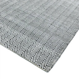 Black/white Classic Abstract Modern Handmade Easy To Clean Rug For Dining Room Bedroom Livingroom-100Cm X 150Cm - thumbnail 3