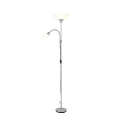 Luminosa Lighting Luminosa Erzwo Classic Mother & Child Lamp Titanium With Footswitch - Uk Stock - thumbnail 1
