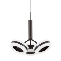Luminosa Lighting Luminosa Modern Led Hanging Pendant Bronze, Warm White 3000K 1150Lm - thumbnail 1