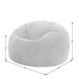 icon Kingston Beanbag Corduroy Purple - thumbnail 5