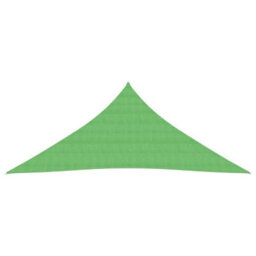Berkfield Sunshade Sail 160 G/m2 Light Green 4.5X4.5X4.5 M Hdpe - thumbnail 2