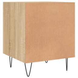 Berkfield Bedside Cabinet Sonoma Oak 40X40X50 Cm Engineered Wood - thumbnail 8