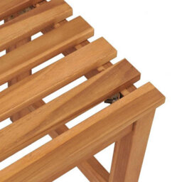 Walplus Garden Bench 114 Cm Solid Teak Wood - thumbnail 6
