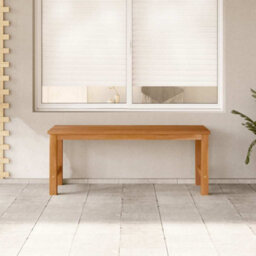 Walplus Garden Bench 114 Cm Solid Teak Wood - thumbnail 2
