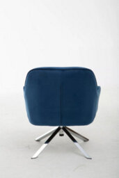 Orsina Midnight Velvet Arm Chair, Luxury Velvet Upholstered Accent Chair, Comfortable Armchair For Home - thumbnail 4