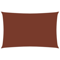 Berkfield Sunshade Sail Oxford Fabric Rectangular 4X7 M Terracotta