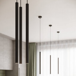 Sollux Lighting Arche Steel Black 1 Lights Modern Pendant Lamps - thumbnail 6