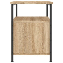 Vidaxl Bedside Cabinets 2 Pcs Sonoma Oak 34X35.5X50 Cm Engineered Wood - thumbnail 8