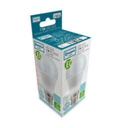 Crompton Lamps Led Gls 11W B22 Dimmable Warm White Opal (75W Eqv) (3 Pack) - thumbnail 3