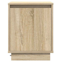 Berkfield Bedside Cabinets With Led Lights 2 Pcs Sonoma Oak 39X34,5X50 Cm - thumbnail 8