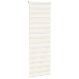Berkfield Zebra Blind Marble Beige 85X200 Cm Fabric Width 80.9 Cm Polyester - thumbnail 3