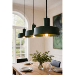Luminosa Lighting Luminosa Velyo Cluster Pendant Ceiling Light Green 5X E27 - thumbnail 4