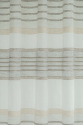Bricoflor Sheer Curtain With Concealed Loops  - Beige-Cream - 2,45 X 1,40 M - Patterned - thumbnail 1