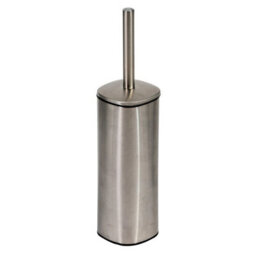 Showerdrape Capri Stainless Steel Satin Toilet Brush & Holder - thumbnail 3