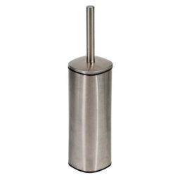 Showerdrape Capri Stainless Steel Satin Toilet Brush & Holder