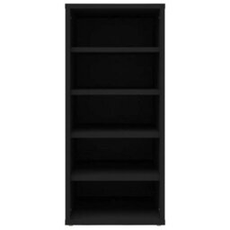 Berkfield Shoe Cabinets 2 Pcs Black 31.5X35X70 Cm Engineered Wood - thumbnail 6
