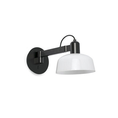 Luminosa Lighting Luminosa Tatawin Dome Wall Lamp Opal - image 1