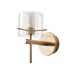 Spa Gene Satin Brass Effect Wired Led Wall Light - thumbnail 3