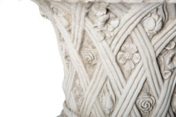 Large Edwardian Design Vase On Giant Square Plinth - thumbnail 6