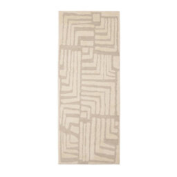 Melrose Ava Abstract Illusion Design Cream Beige Indoor Area Rug 080/200Cm - thumbnail 4