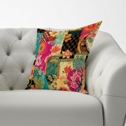 Warren Reed Designer Mouse On A Beach Holiday Cushions 60Cm X 60Cm - thumbnail 2